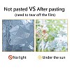 Waterproof PVC Colored Laser Stained Window Film Adhesive Stickers DIY-WH0256-032-8