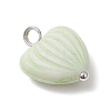 Craft Style Acrylic Pendants PALLOY-JF04253-02-4