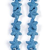 Synthetic Coral Dyed Carved Beads Strands CORA-K009-06A-07-1