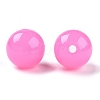 Opaque Acrylic Beads OACR-H038-09-06-2