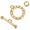 15Pcs Brass Toggle Clasps KK-BBC0023-28-7