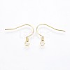 304 Stainless Steel Earring Hooks STAS-P221-04G-01-2