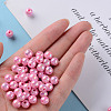 Opaque Acrylic Beads MACR-S370-D8mm-A02-5