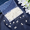 80G 4 Style ABS Plastic Imitation Pearl Beads KY-SC0001-69-6