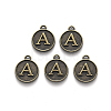 Alloy Pendant Cabochon Settings PALLOY-N156-01A-AB-1