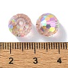 AB Color Plated Glass Beads EGLA-P059-02B-AB03-3