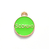 Alloy Enamel Pendants X-ENAM-S124-01B-06L-3