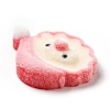 Christmas Opaque Resin Cabochons LS-RESI-G042-C02-4