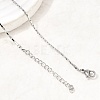 1.3MM 304 Stainless Steel Boston Link Chains Necklaces for Women Men NJEW-Z115-12P-03-2