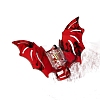 Halloween Acrylic Bat Claw Hair Clips PW-WG568AE-01-1