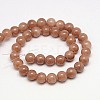Natural Yellow Jade Beads Strands X-G-G598-6mm-YXS-27-2