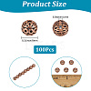 100Pcs Tibetan Style Zinc Alloy Beads FIND-PA0001-64-2