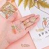Zinc Alloy Open Back Bezel Pendants PALLOY-CA0001-20-3