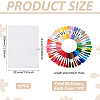10 Sheets Rectangle Water Soluble Fabric for Cross-Stitch DIY-PH0029-39-2
