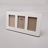 Wood Newborn Baby Handprint/Footprint Picture Frame DIY-WH0092-63-3