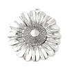 Tibetan Style Alloy Big Pendants TIBEP-F077-01A-1