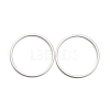 Brass Linking Rings KK-Y003-03G-S-2