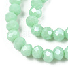Electroplate Glass Beads Strands EGLA-A034-P3mm-A20-3