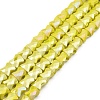 AB Color Plate Glass Beads Strands EGLA-P051-06A-B-3