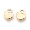 201 Stainless Steel Charms STAS-E447-25G-2