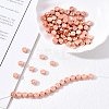 CCB Plastic Beads CCB-YW0001-01RG-6