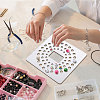 Wooden Bead Design Boards WOOD-WH0034-51-6