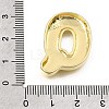Brass Slide Charms KK-Z163-01G-Q-3