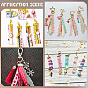 200Pcs 10 Styles Alloy Ribbon Ends FIND-SC0021-78-7