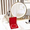 Velvet Pearl Necklace Storage Gift Boxes CON-WH0086-128A-6