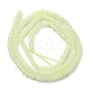 Synthetic Luminous Stone Beads Strands G-C086-01A-06-3