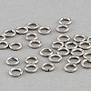 Tarnish Resistant 304 Stainless Steel Open Jump Rings A-STAS-Q186-02-X0.6mm-1