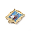 Alloy Enamel Pendants FIND-G089-02G-06-2