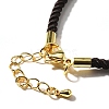 Nylon Milan Cord Necklace Making MAK-M028-01G-11-3