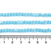 Transparent Glass Beads Strands X-EGLA-A044-T8mm-MB08-5