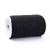 1/4 inch Flat Braided Elastic Rope Cord EC-R030-6mm-02-2
