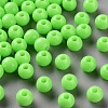 Opaque Acrylic Beads X-MACR-S370-C6mm-A30-1