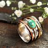 Retro Alloy Turquoise Finger Rings FS-WG5E832-04-1