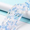 Glass Beads Strands EGLA-A034-M4mm-18-1