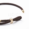 Braided Nylon Cord Bracelet Making MAK-A017-D01-10G-3
