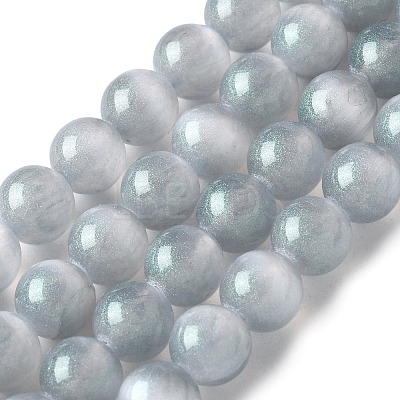 Natural Selenite Beads Strands G-C142-01B-13-1