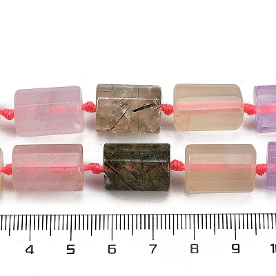 Natural Mixed Stone Beads Strands G-G162-D03-02-1