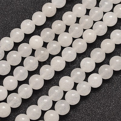 Natural Malaysia Jade Bead Strands X-G-A146-8mm-A29-1