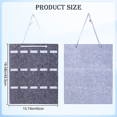 Sun Glasses Felt Storage Hanging Bag AJEW-WH20006-67B-1
