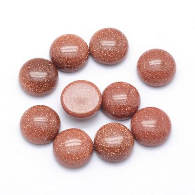 Natural & Synthetic Mixed Gemstone Cabochons G-P393-R-4mm-1