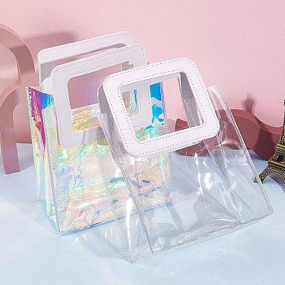 2 Colors PVC Laser Transparent Bag ABAG-SZ0001-03A-1