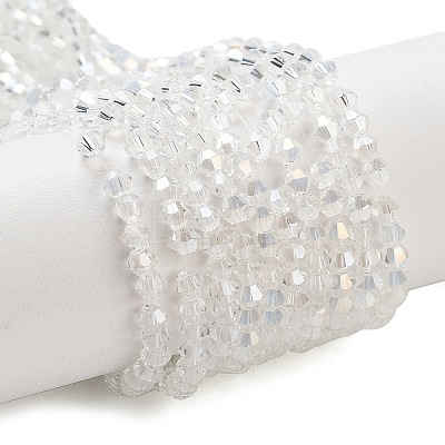 Glass Beads Strands EGLA-S056-2mm-04-1