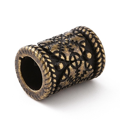 304 Stainless Steel European Beads STAS-M301-10AB-1