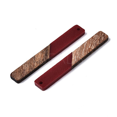 Resin & Walnut Wood Big Pendants RESI-S358-39J-1