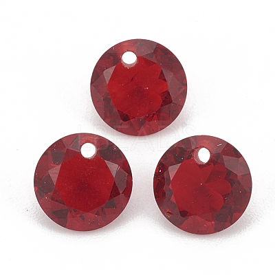 Cubic Zirconia Charms ZIRC-N033-B-04-1