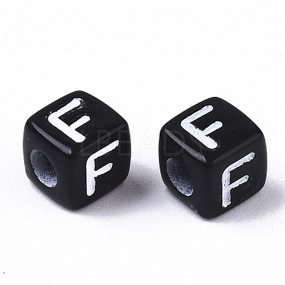 Opaque Acrylic Beads LS-X-SACR-N002-01F-1